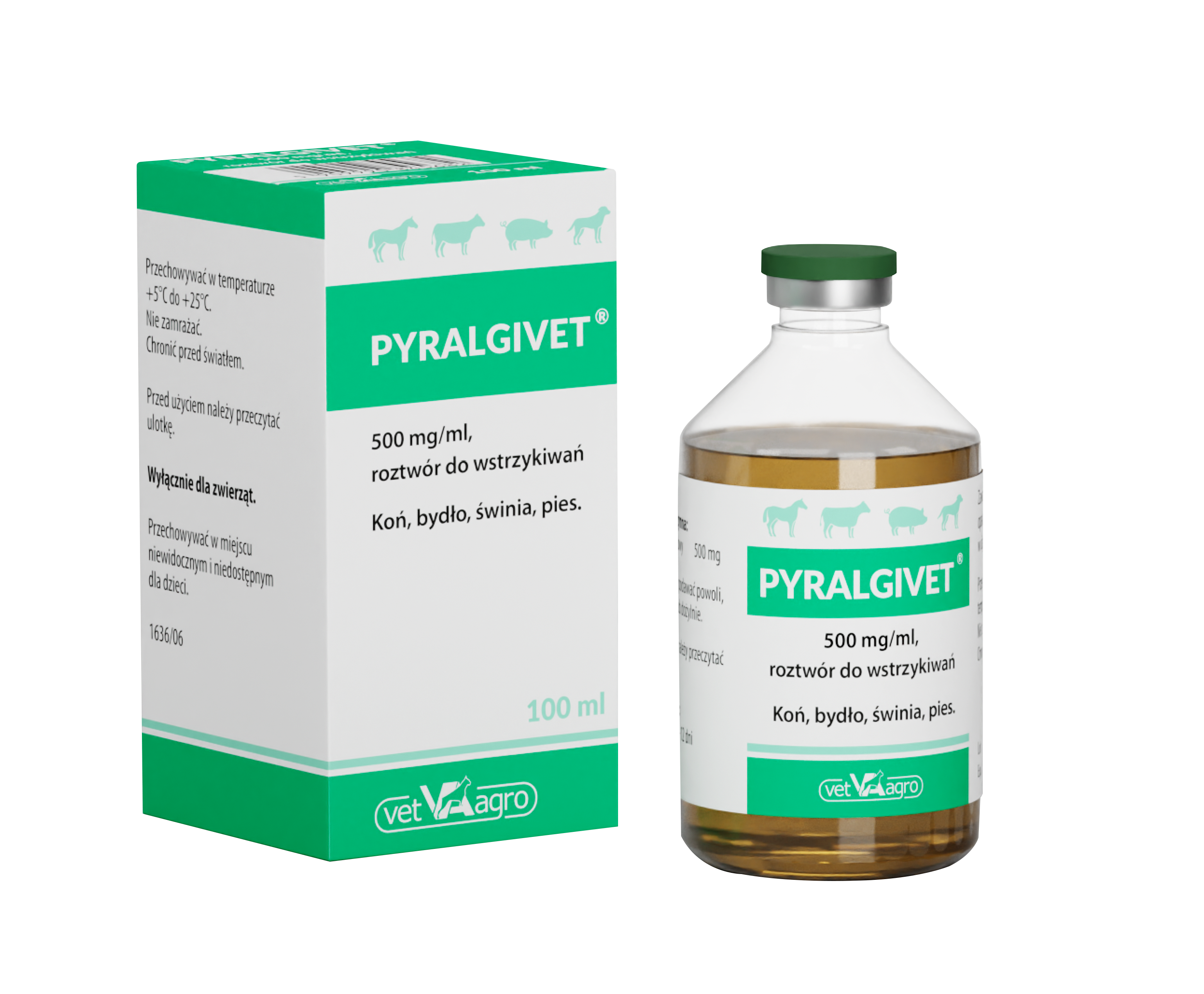 PYRALGIVET INJ. 100ML ZESTAW