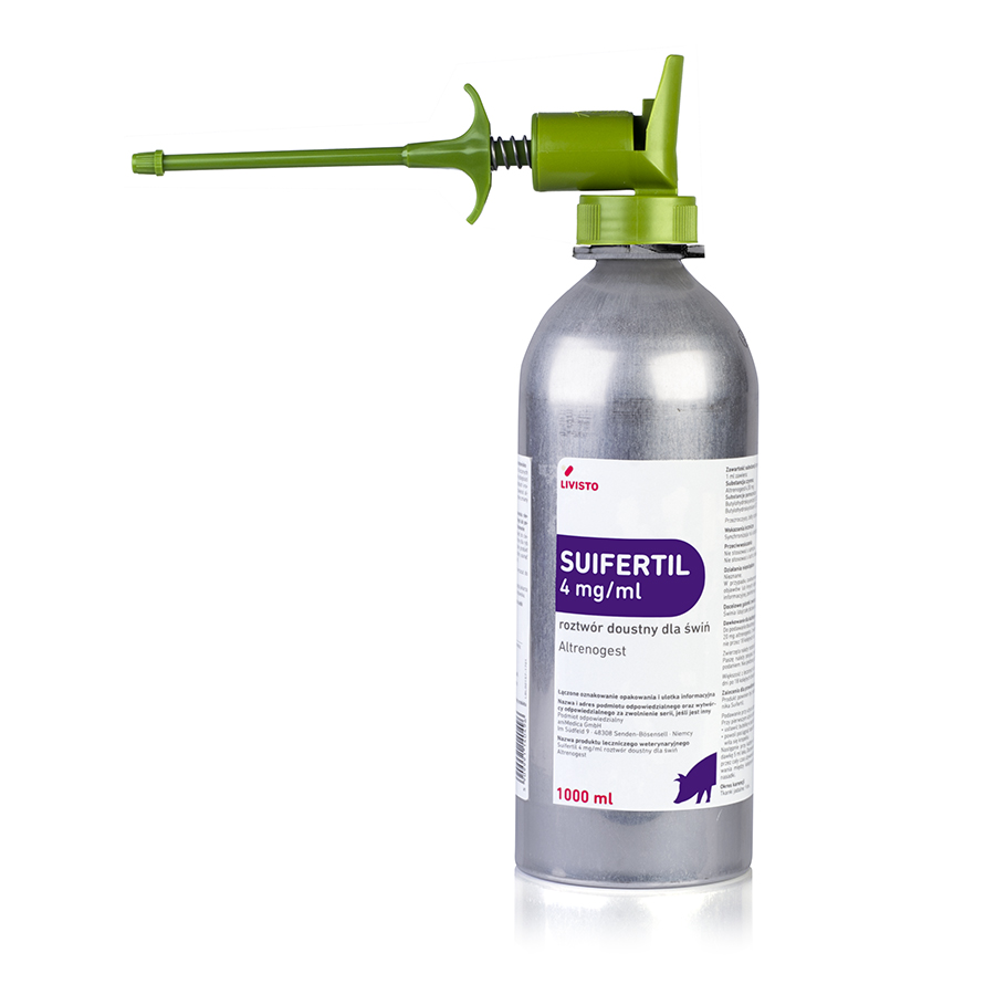 SUIFERTIL 4MG/ML 1000ML