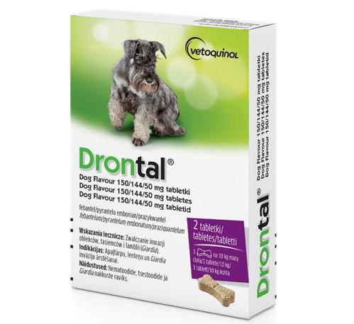 DRONTAL TAST DLA PSÓW 10KG 2TABL.