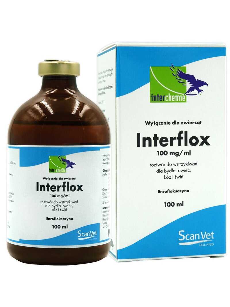 INTERFLOX 100ML ZESTAW 11+1