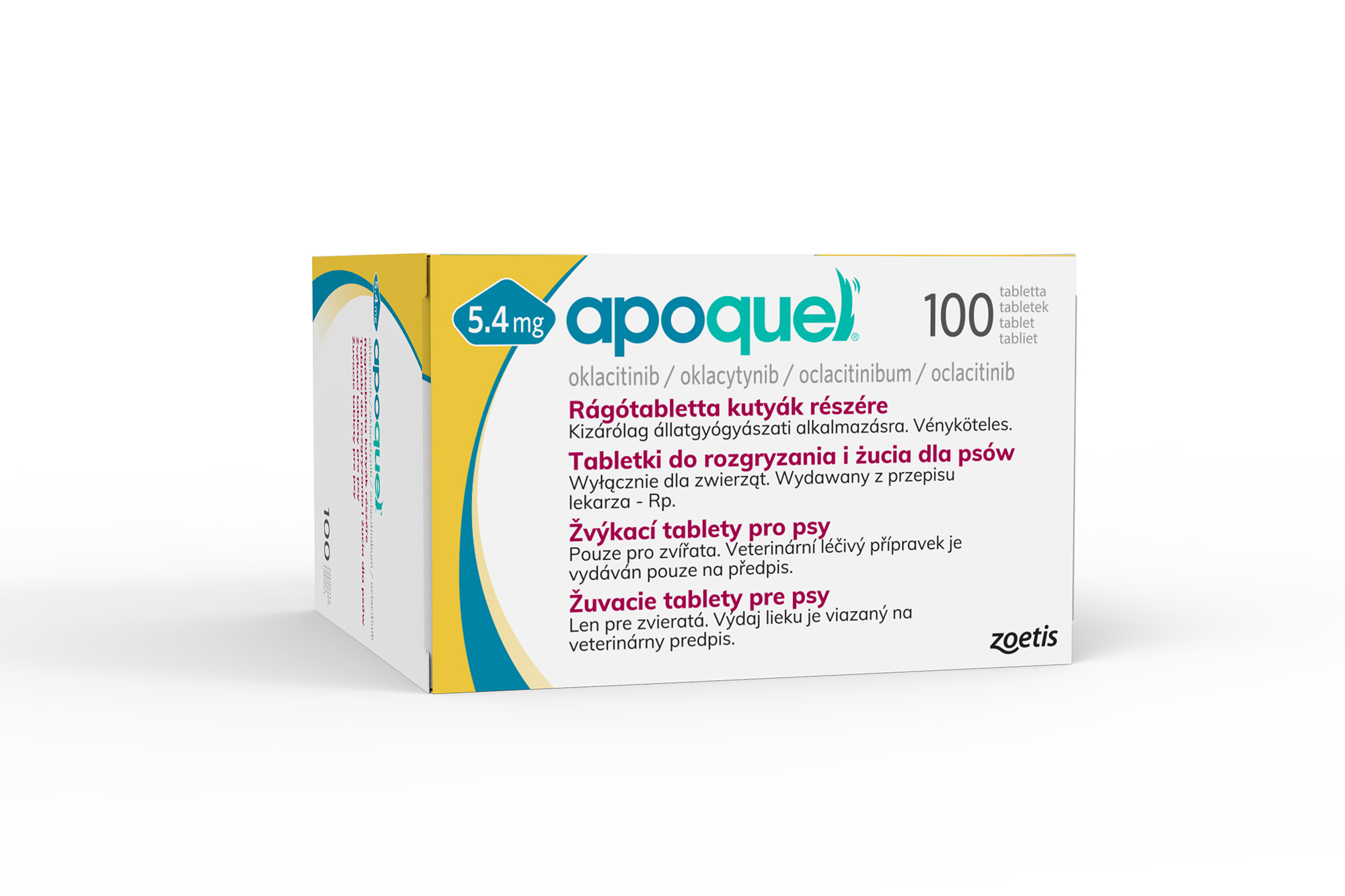APOQUEL _5,4MG 100TABL. DO ŻUCIA