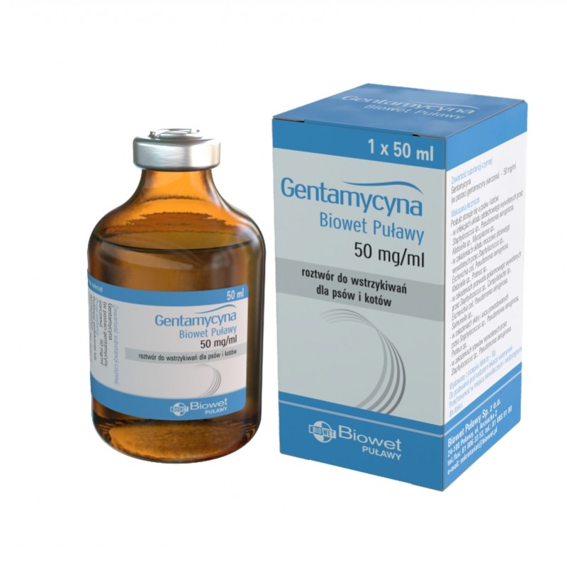 GENTAMYCYNA 50ML INJ