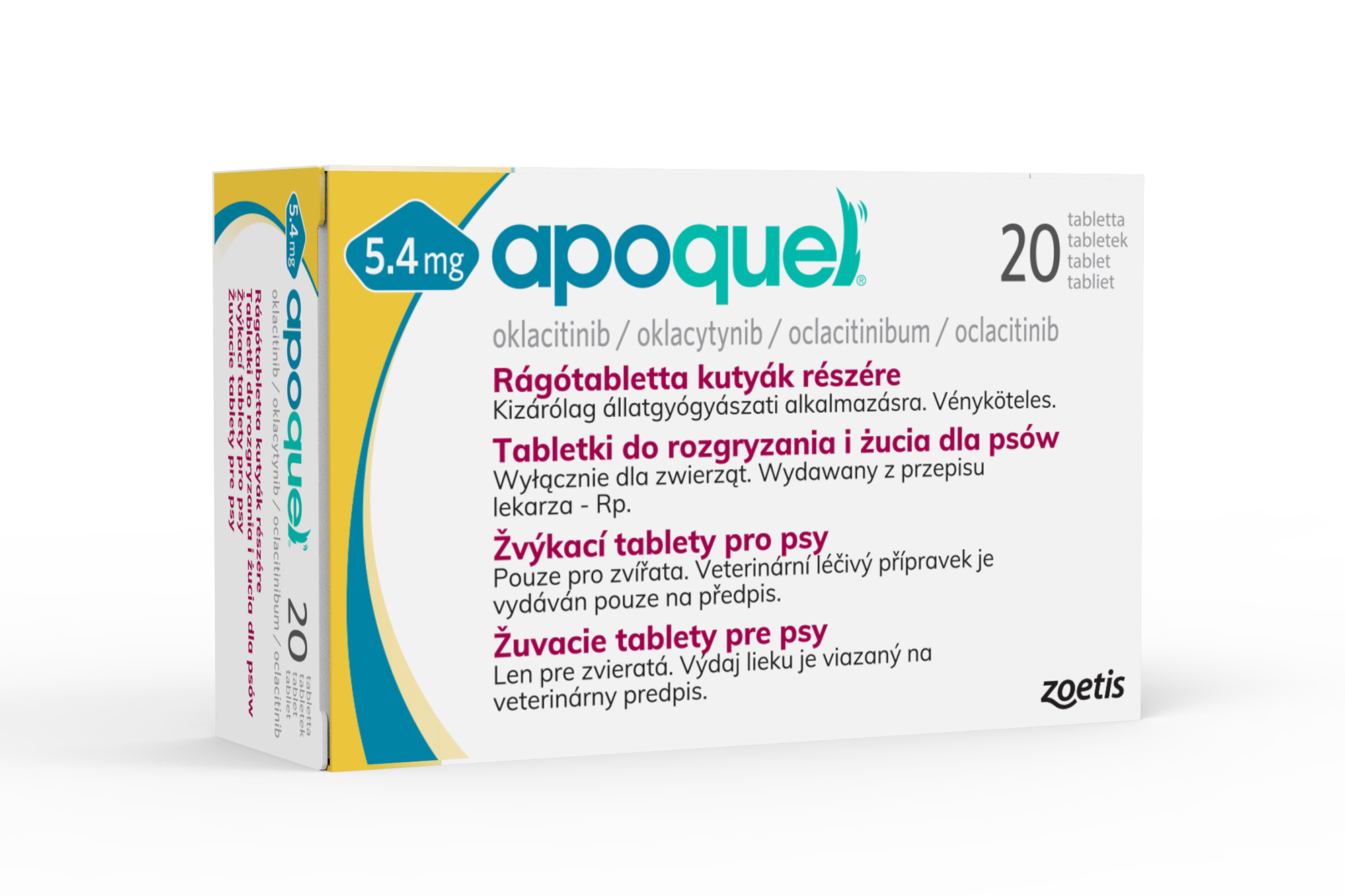 APOQUEL _5,4MG _20TABL. DO ŻUCIA