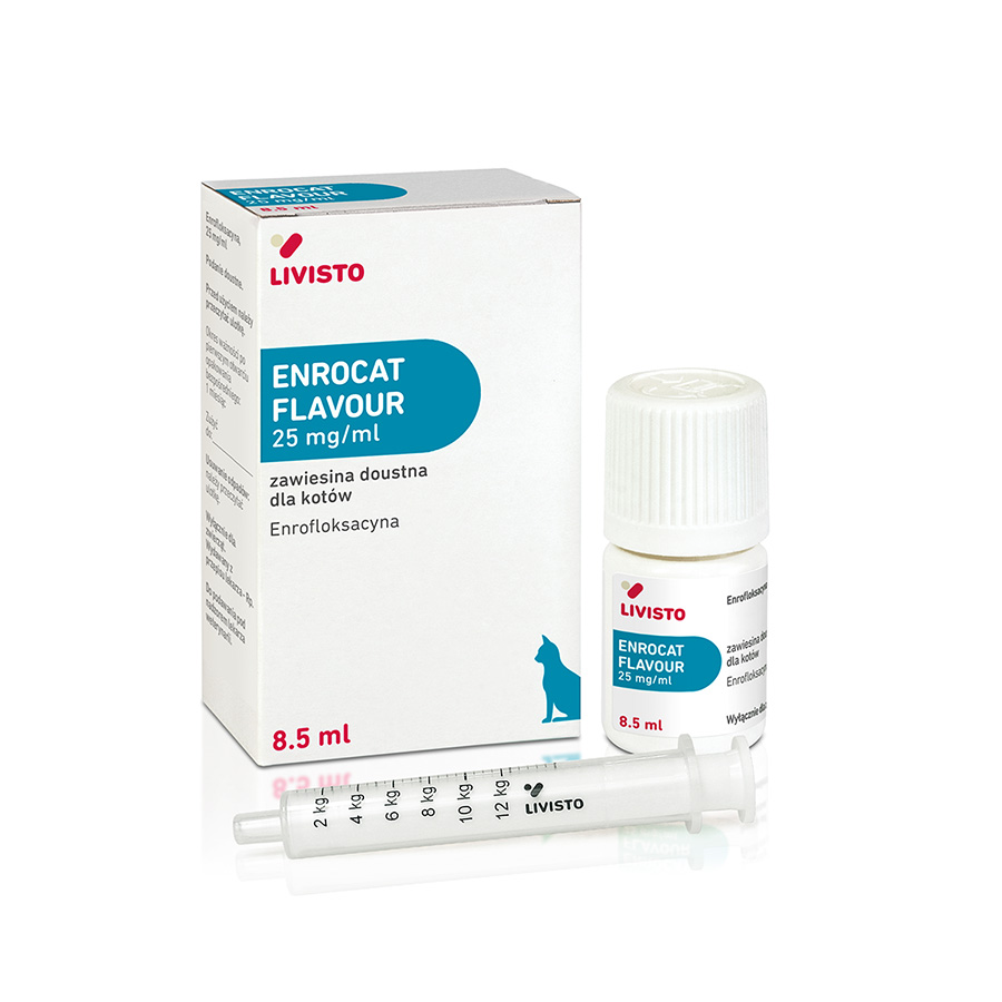 ENROCAT FLAVOUR 25MG/ML ZAWIESINA DLA KOTÓW