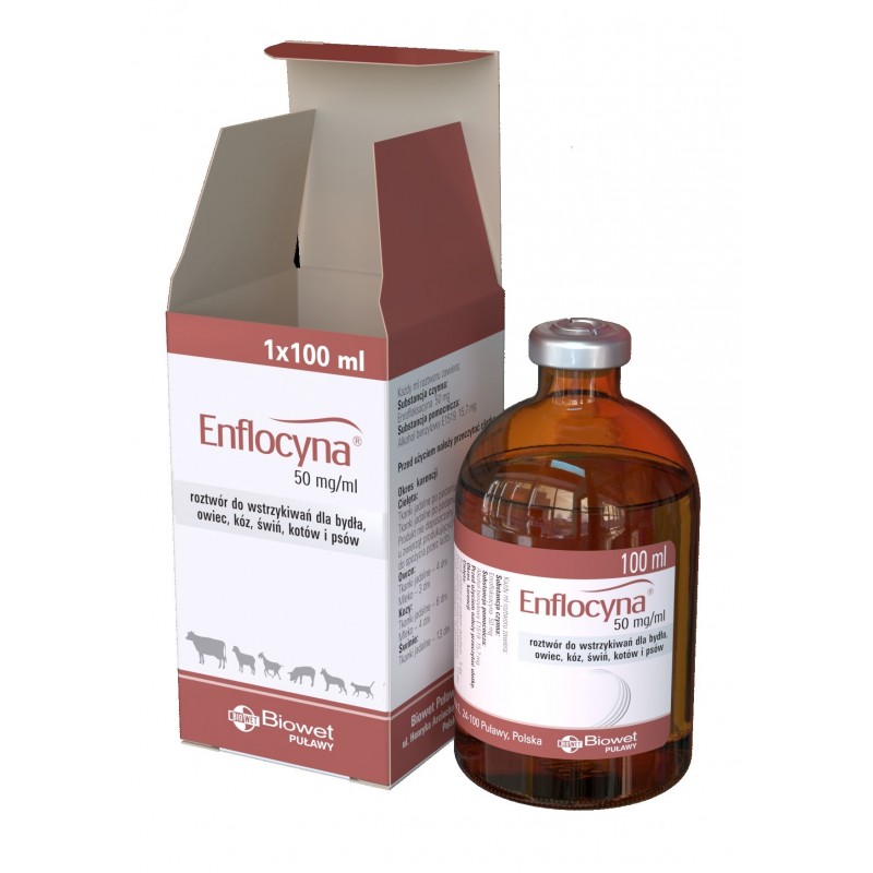ENFLOCYNA INJ.5% 100 ML