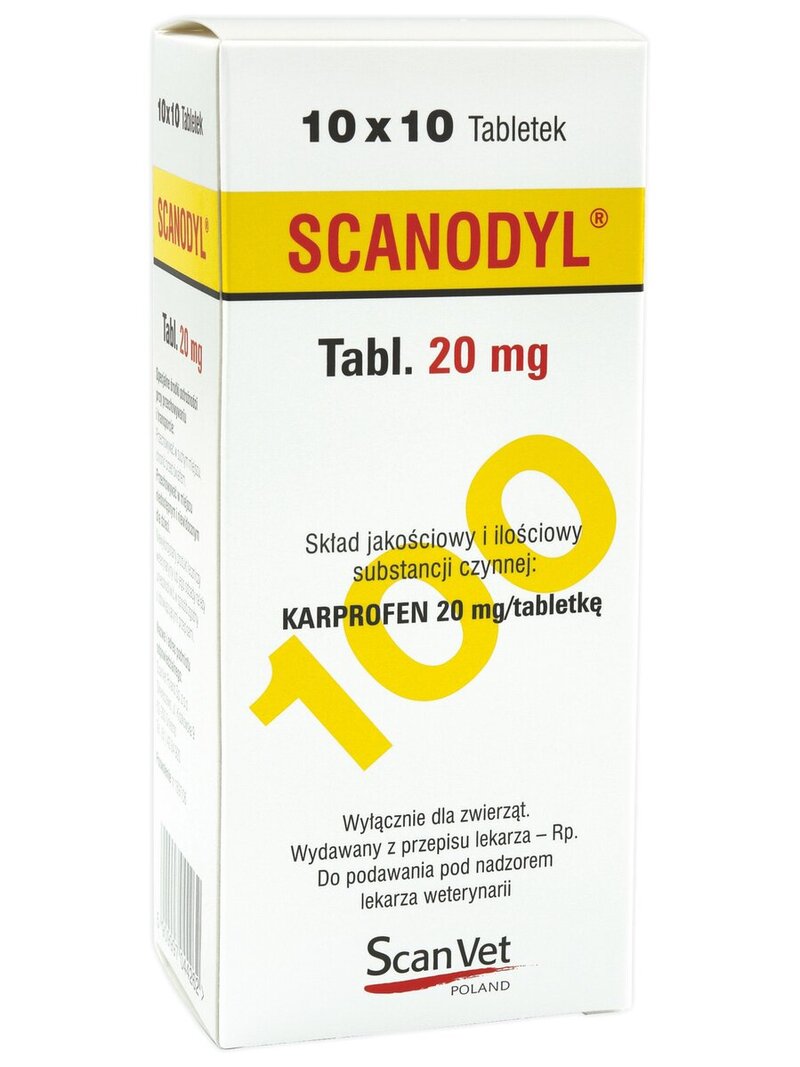 SCANODYL 20MG 100TABL.