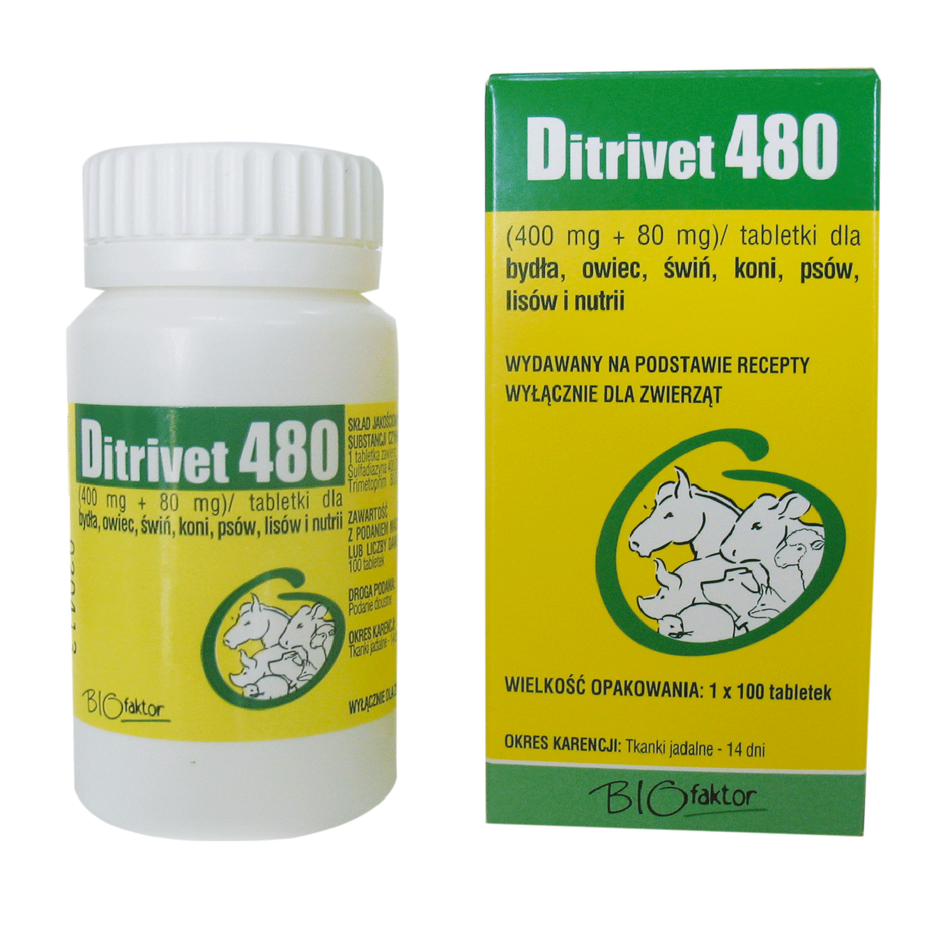 DITRIVET 480 100TABL.