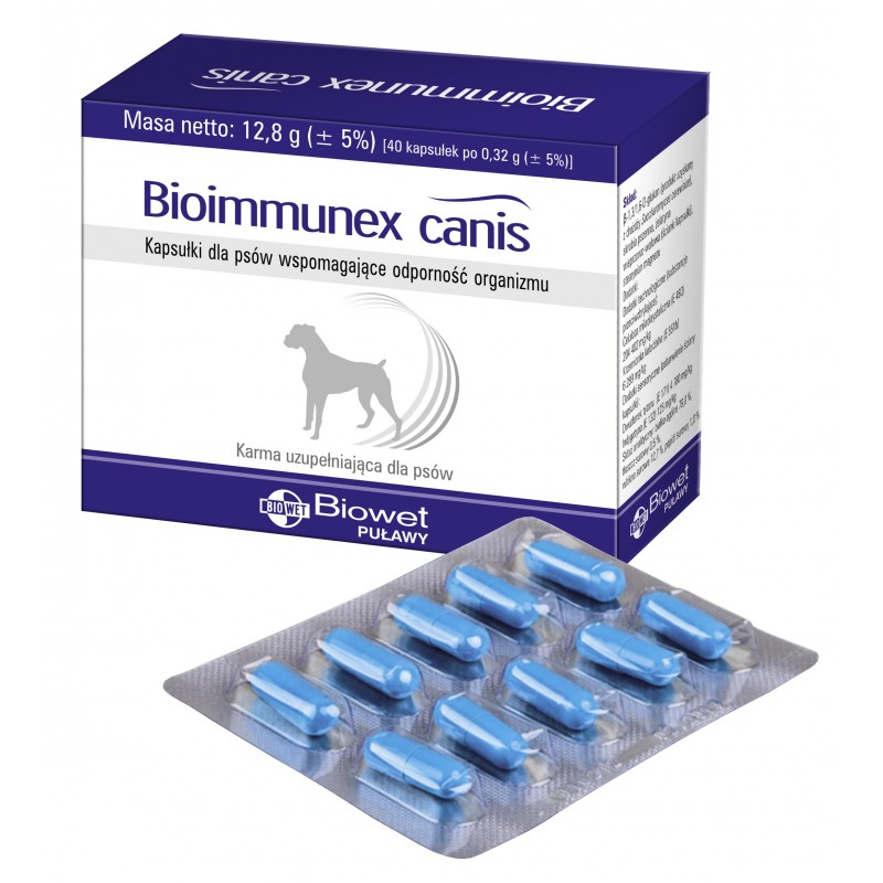 BIOIMMUNEX CANIS 40KAPS.
