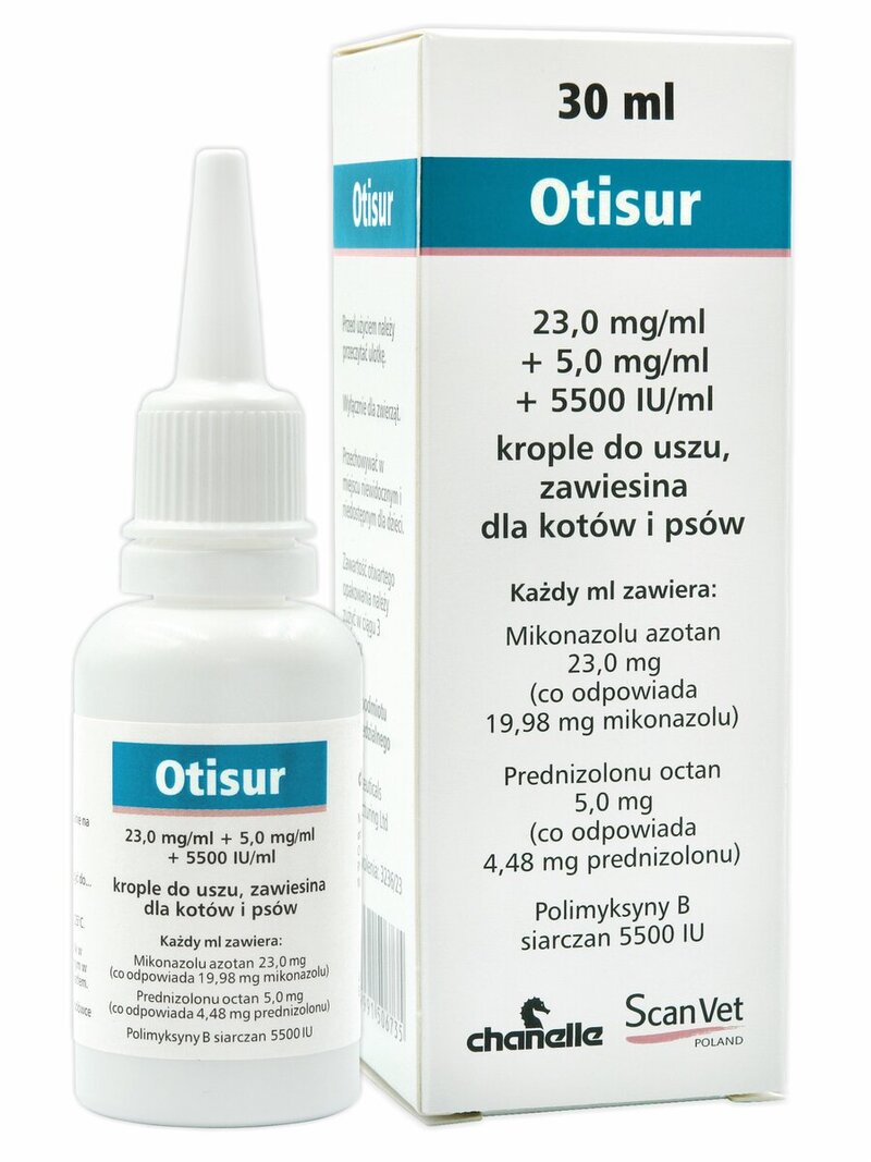 OTISUR 30ML ZESTAW 3+1