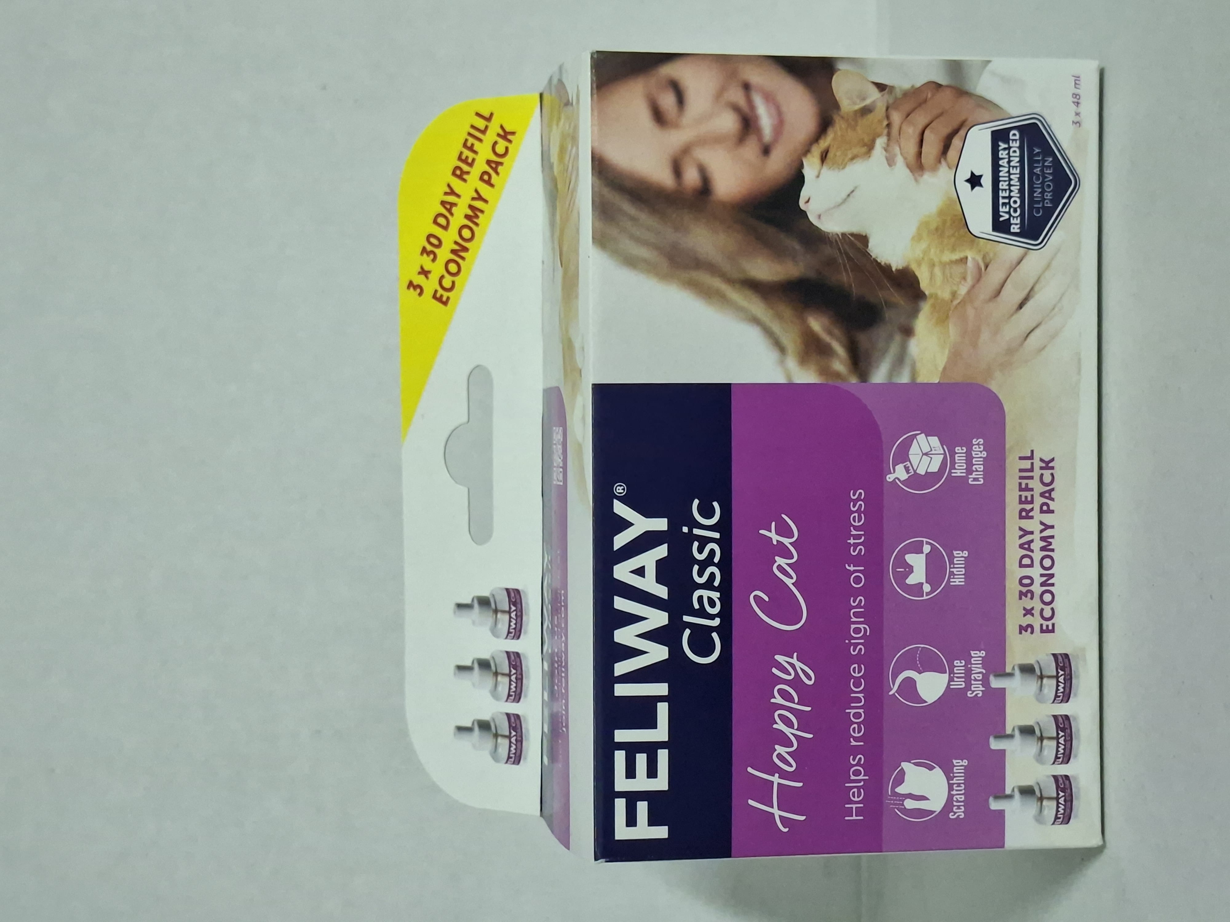 FELIWAY CLASSIC 3 WKŁADY UZUPEŁNIAJĄCE 48ML