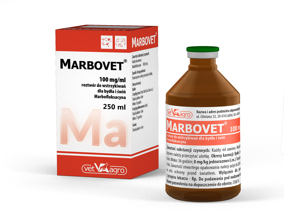 MARBOVET 100MG/ML 250ML