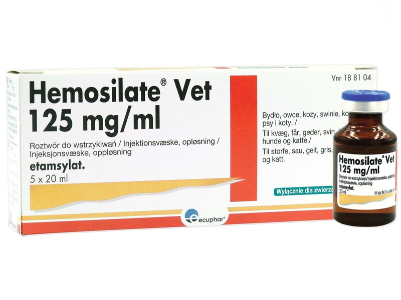HEMOSILATE VET. 5X20ML