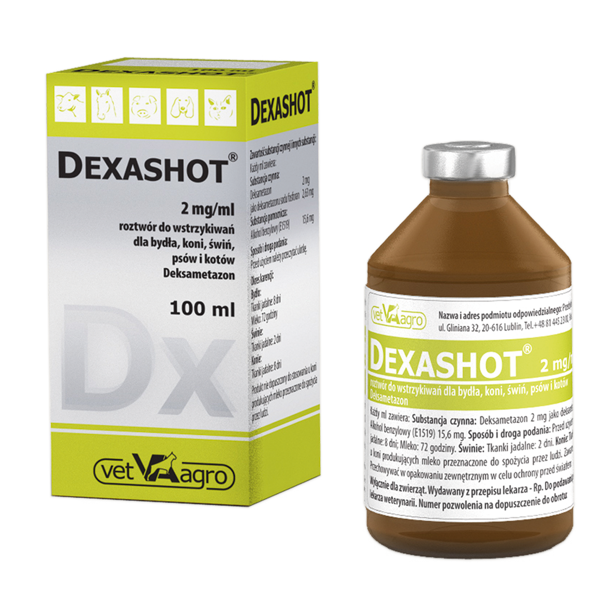 DEXASHOT 2MG/ML 100ML