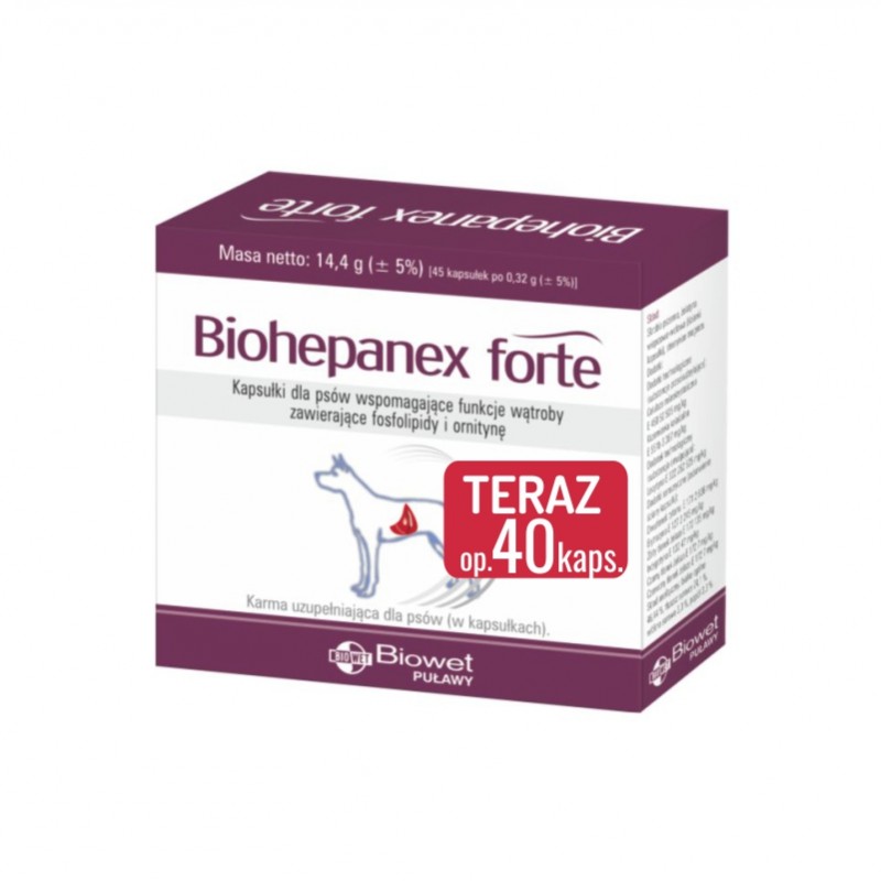 BIOHEPANEX FORTE 40KAPS.