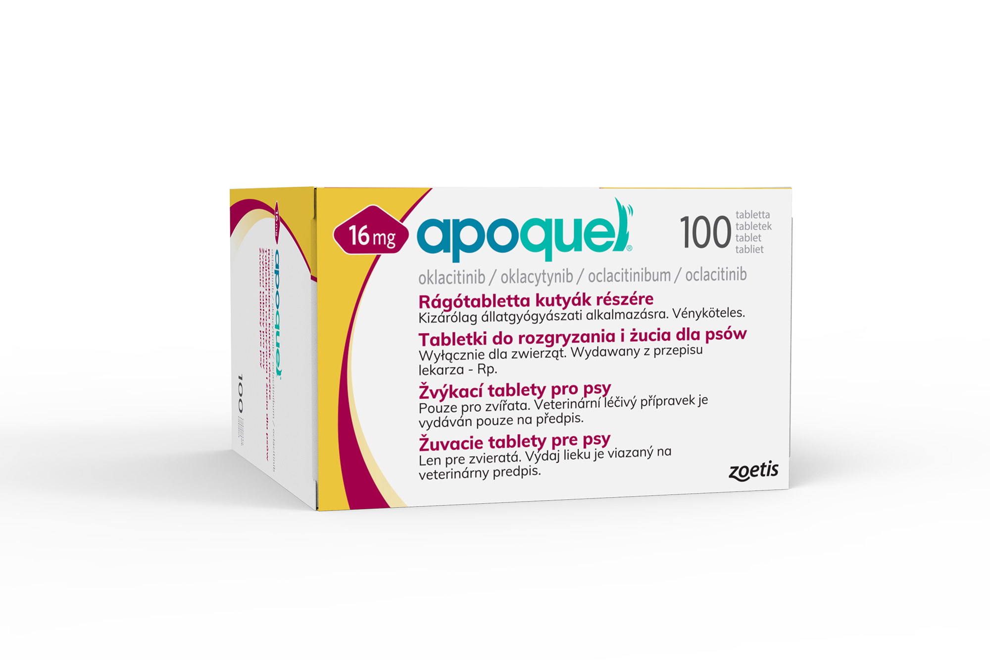 APOQUEL 16MG 100TABL. DO ŻUCIA