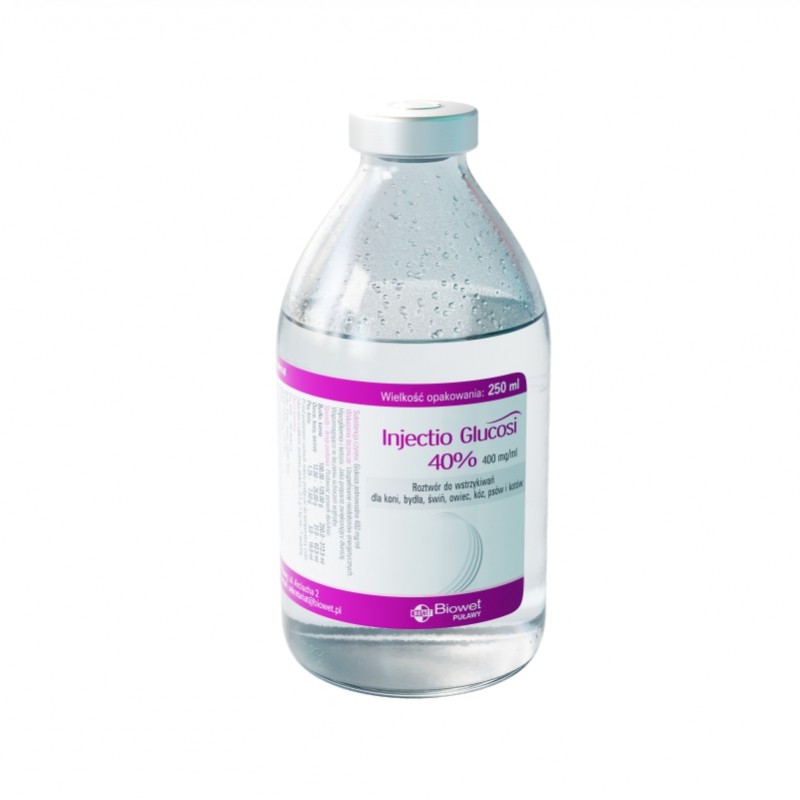 INJECTIO GLUCOSI 40% 250 ML