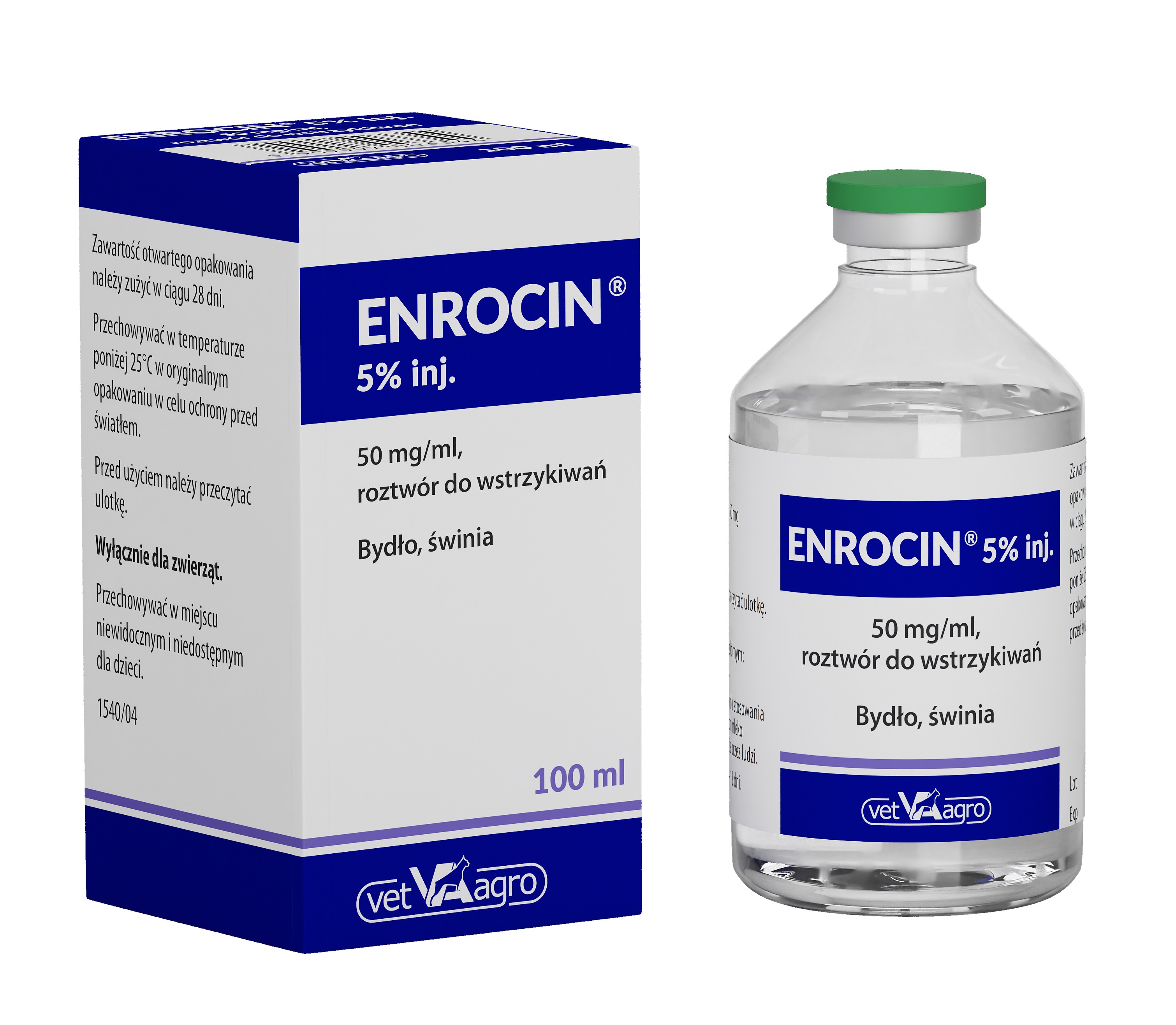 ENROCIN 5% INJ 100ML