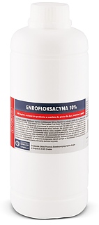 ENROFLOKSACYNA 10% 1L