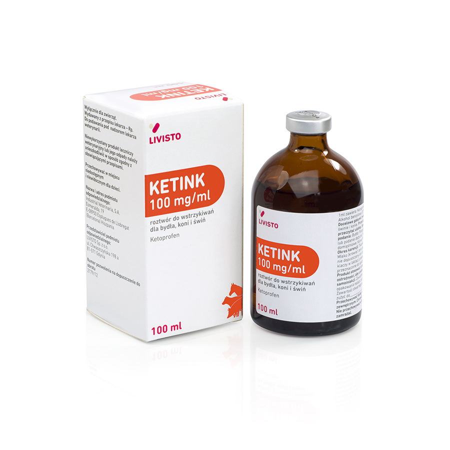 KETINK 100 MG/ML 100 ML ZESTAW